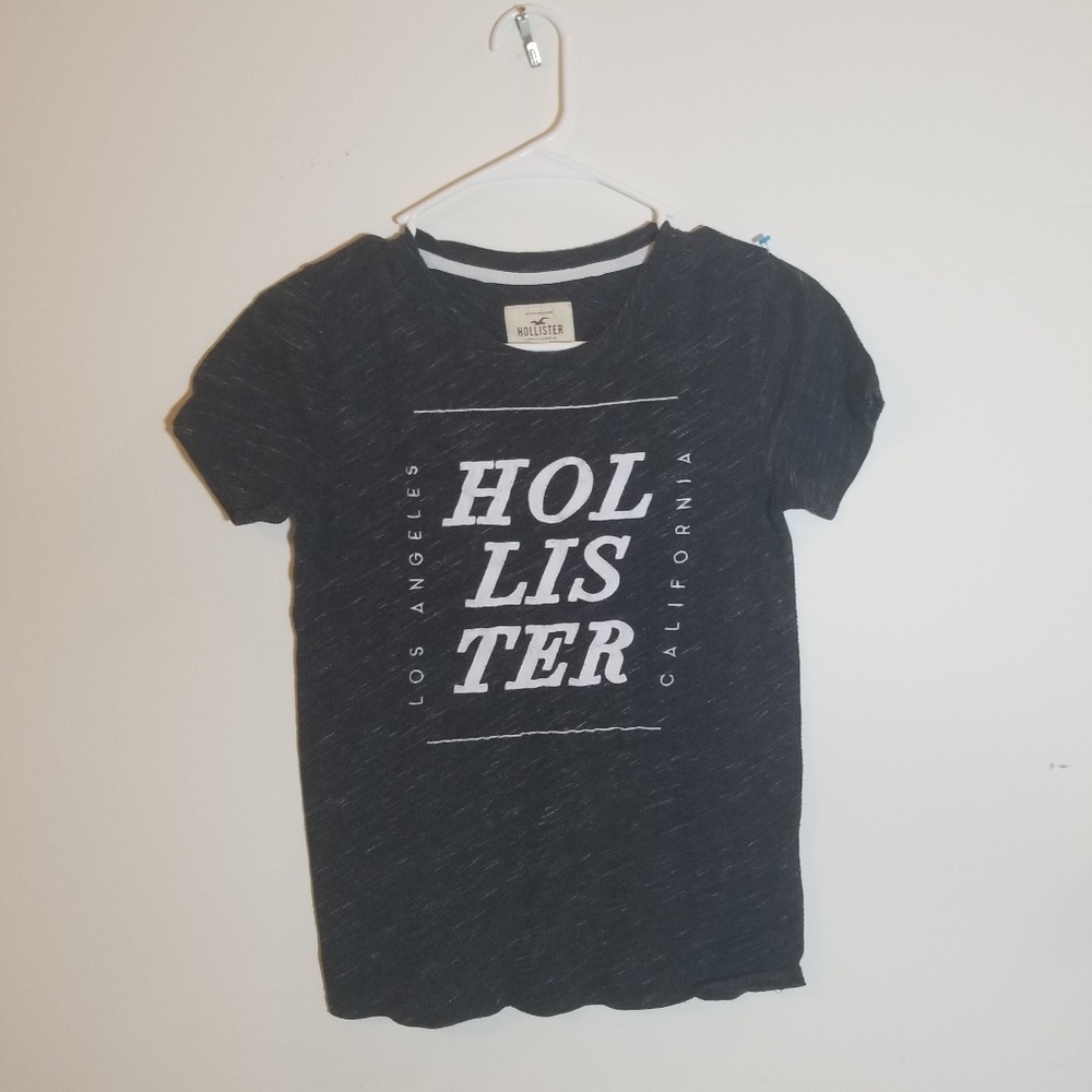 Dark gray hollister shirt 05